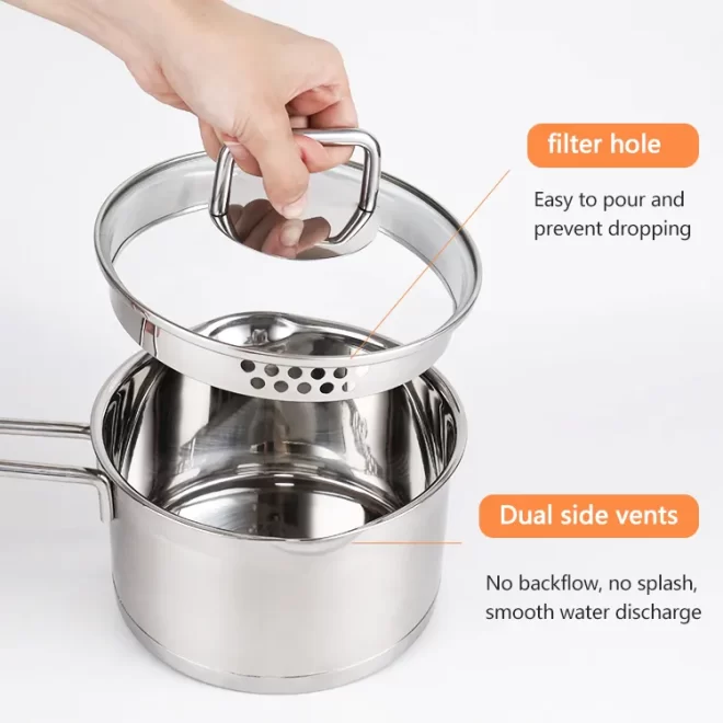 stainless steel cooking pot set OEM