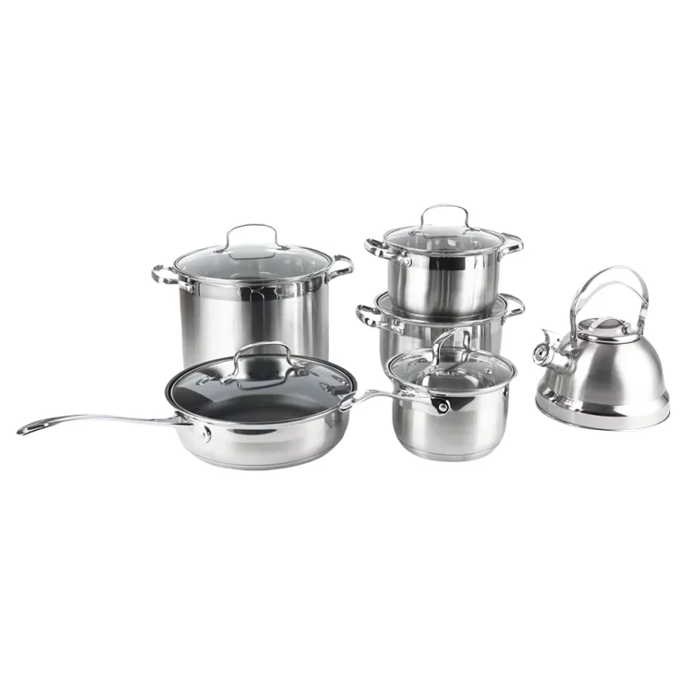 stainless steel cookware set