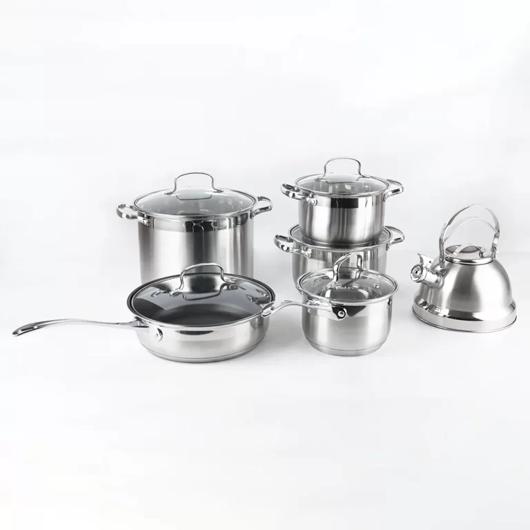 stainless steel cookware set