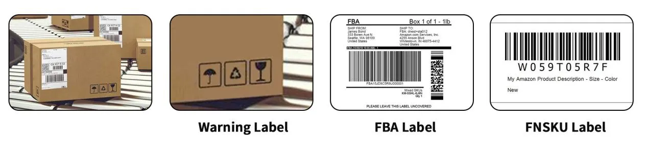 custom kitchen utensils-Amazon label