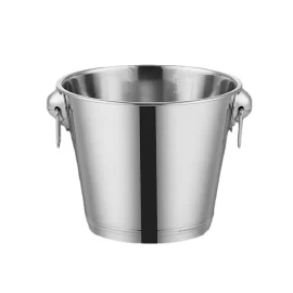 Custom Beverage Tub Metal Stainless Steel Champagne Ice Bucket