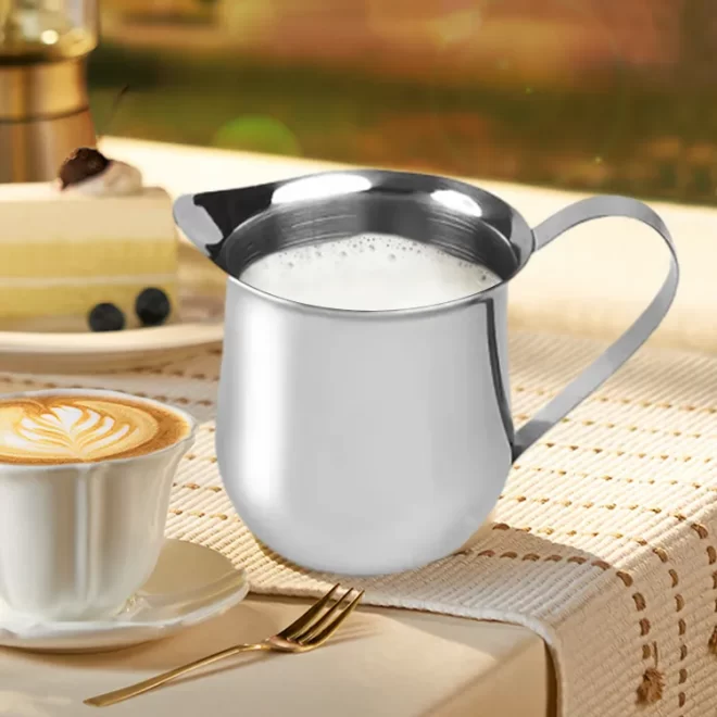 Factory Direct Milk Frothing Pitcher