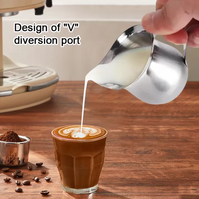 Factory Direct Milk Frothing Pitcher