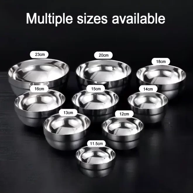 Factory Direct Stainless Steel Bowl