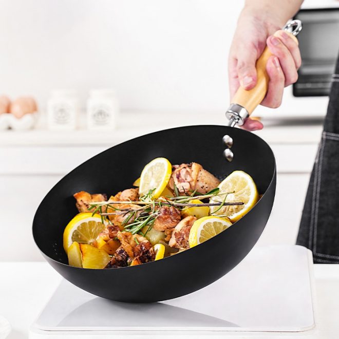 Non Stick Saute Pan Omelette Pan Cookware Sartén al por mayor