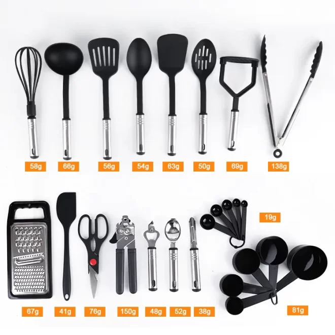 Stainless Steel Kitchen Utensil Set OEM