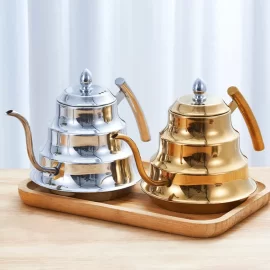 Wholesale Coffee Drip Kettle Stainless Steel Mirror Polished