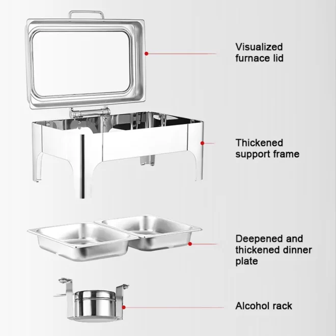 Bulk Buffet Server Food Warmer