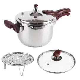 Wholesale Pressure Cooker with Steamer Stainless Steel Cooker for Gas Cooker