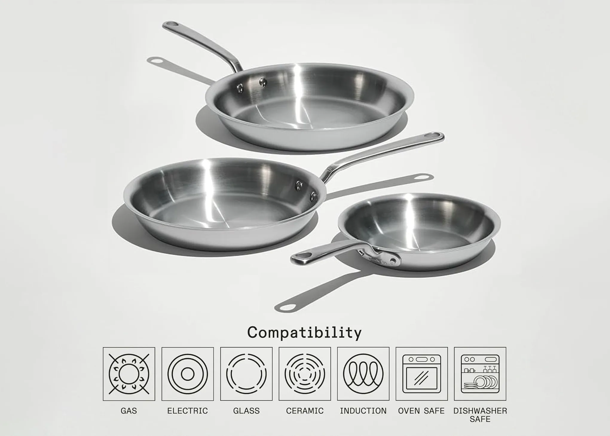 custom stainless steel cookware