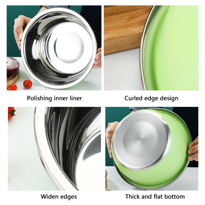 Factory Large Stainless Steel Bowl