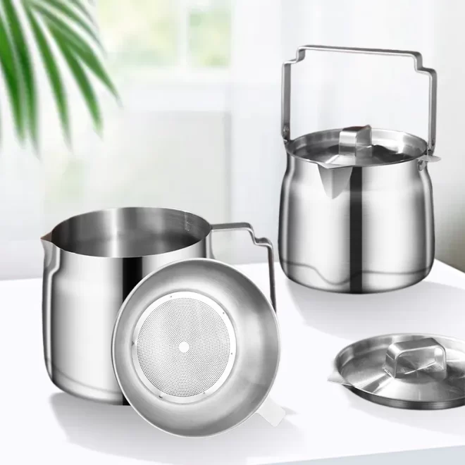 Wholesale Stainless Steel Oil Filter Pot