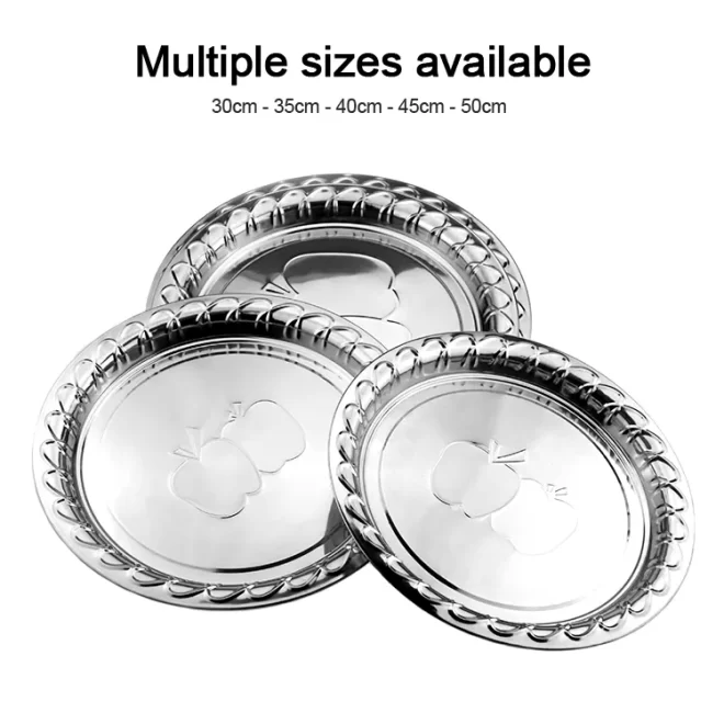 Wholesale Stainless Steel Serving Trays