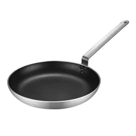 Bulk Skillet Pan Aluminum Multi Size Non Stick Compatible Stove