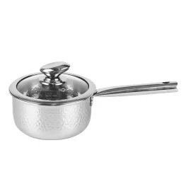 Custom Saucier Pan Tri-Ply Stainless Steel 18/8 Multipurpose For Home Kitchen