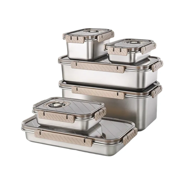 Custom Stainless Steel Food Containers