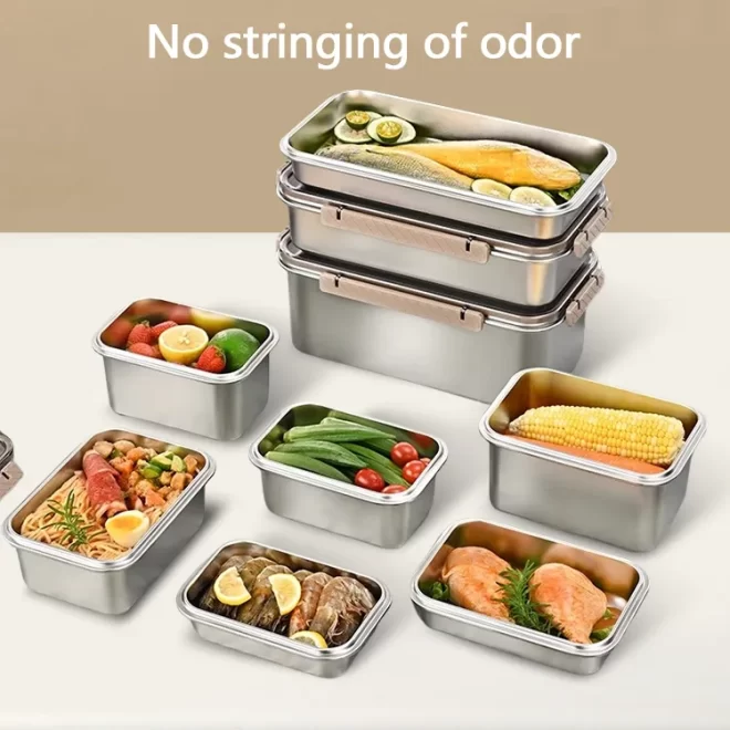 Custom Stainless Steel Food Containers