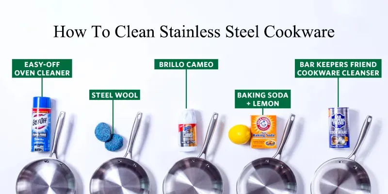 How To Clean Stainless Steel Cookware