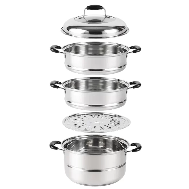 Stainless Steel Steaming Pot