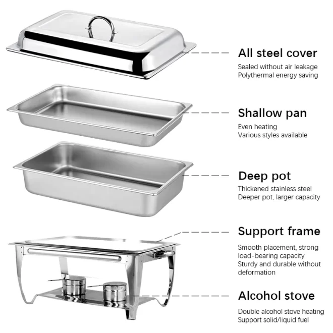 Wholesale Chafing Dish Buffet Set