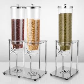 Wholesale Dry Food Dispenser Cereal Storage Countertop Stainless Steel 3.5L/7L