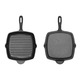 Wholesale Grill Pan Cast Iron 26cm Non Stick For Stove Tops Durable