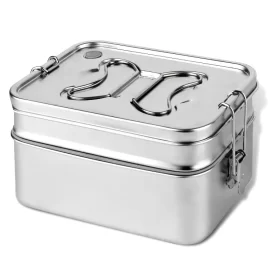 Bulk Stainless Steel Bento Box 85oz Leakproof For Kids Or Adults