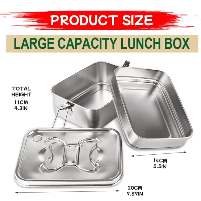 Bulk Stainless Steel Bento Box