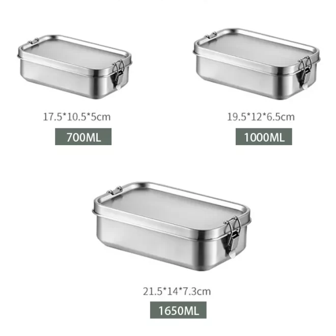 Custom Stainless Steel Lunch Box