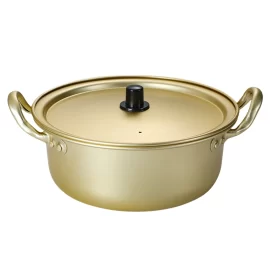 Customize Ramen Pot Korean Style Aluminum Multi Size Fast Heating For Kitchen