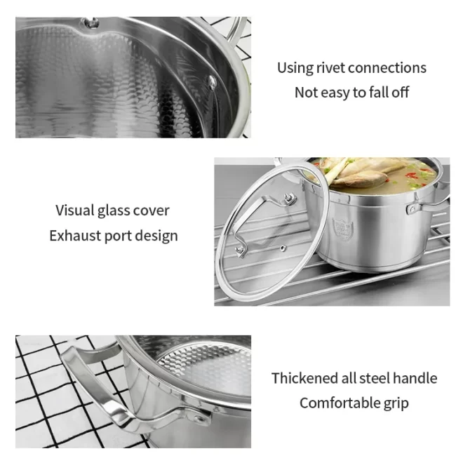 Stainless Steel Soup Pot