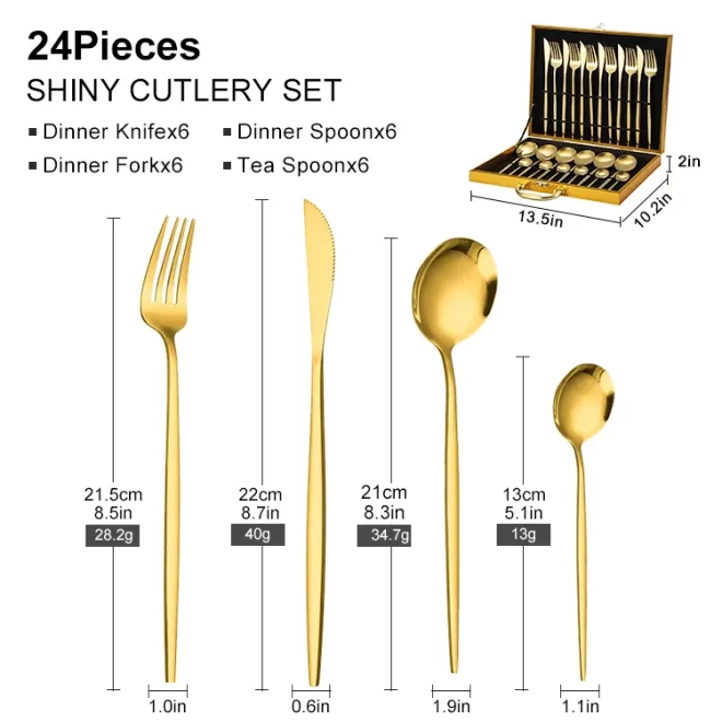 Wholesale Flatware Set For 6 (1)