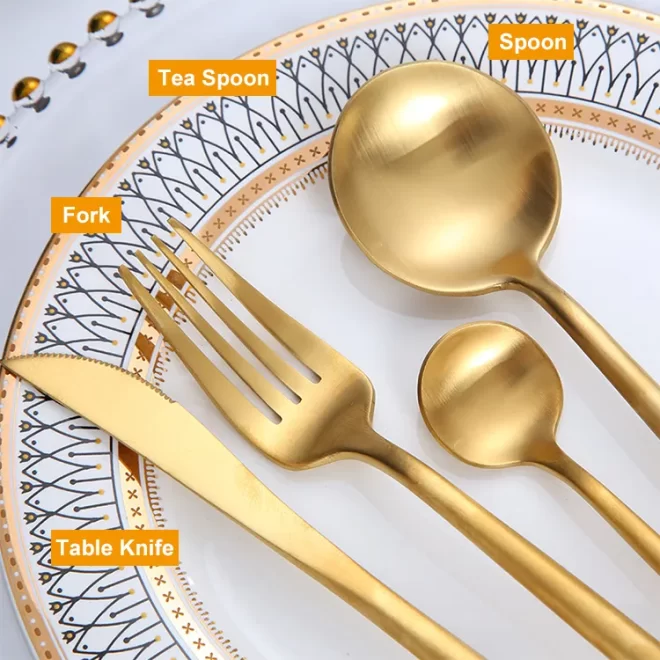 Wholesale Flatware Set For 6 (3)