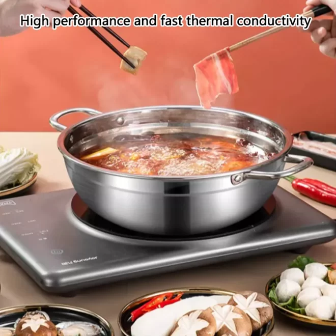 Wholesale 304 Stainless Steel Hot Pot