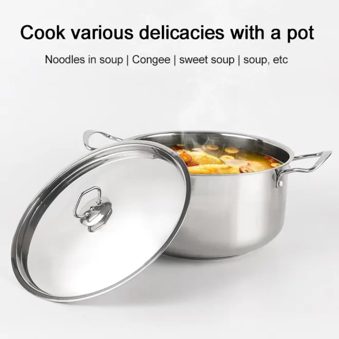 factory stainless steel pot set