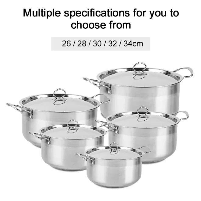 factory stainless steel pot set