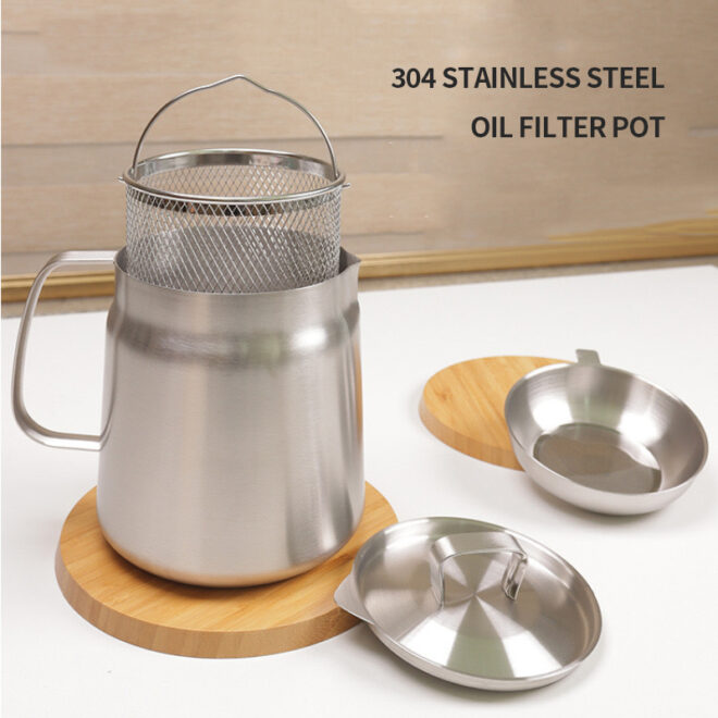 Factory Direct Stainless Steel Oil Filter Pot