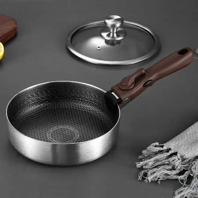 Cooking Pans With Removable Handles