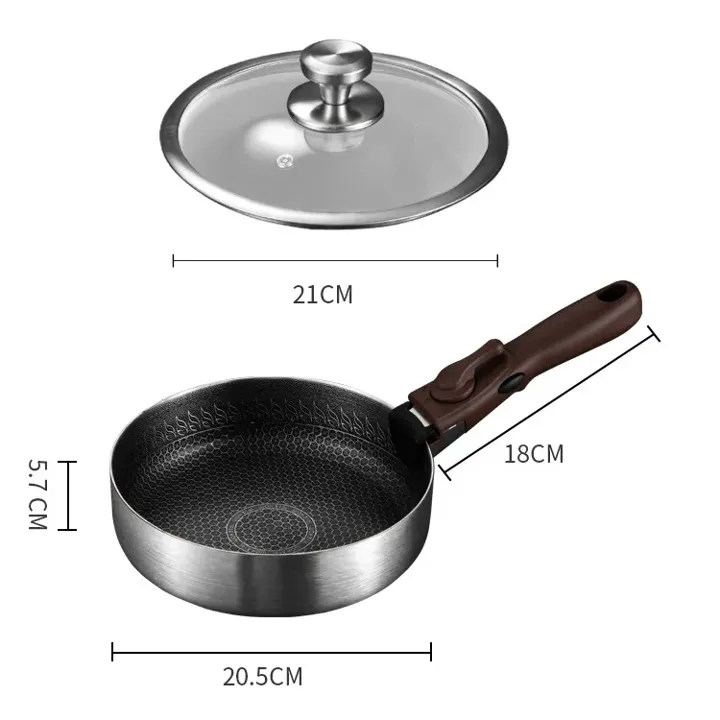 Custom Cooking Pans With Removable Handles