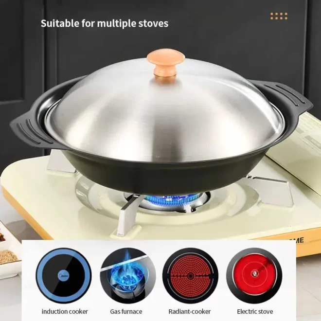 Wholesale Korean Cookware Dry Pot-supplier