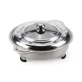 Wholesale Hotel Serving Dish Buffet Stainless Steel Round Food Warmer Chafing Dish