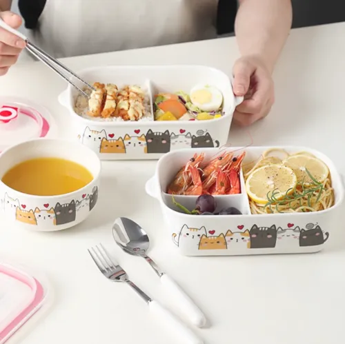 Ceramics lunch box