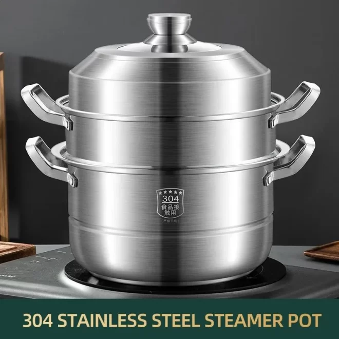 304 Stainless Steel Steamer Pot Supplier