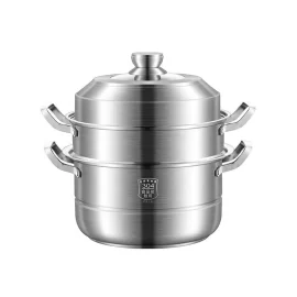 Wholesale 3 Layer Steamer Pot Stainless Steel Steam Cooking Pot Supplier