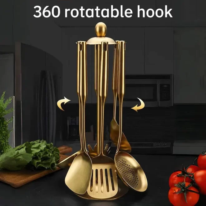 Stainless Steel Cooking Utensil Set Factory (1)