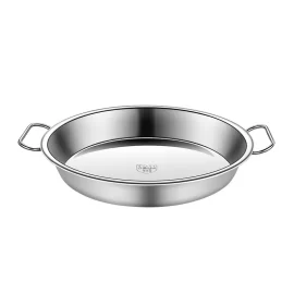 Custom Serving Tray Stainless Steel with Handle,  Large Size Serving Dish Plate Supplier