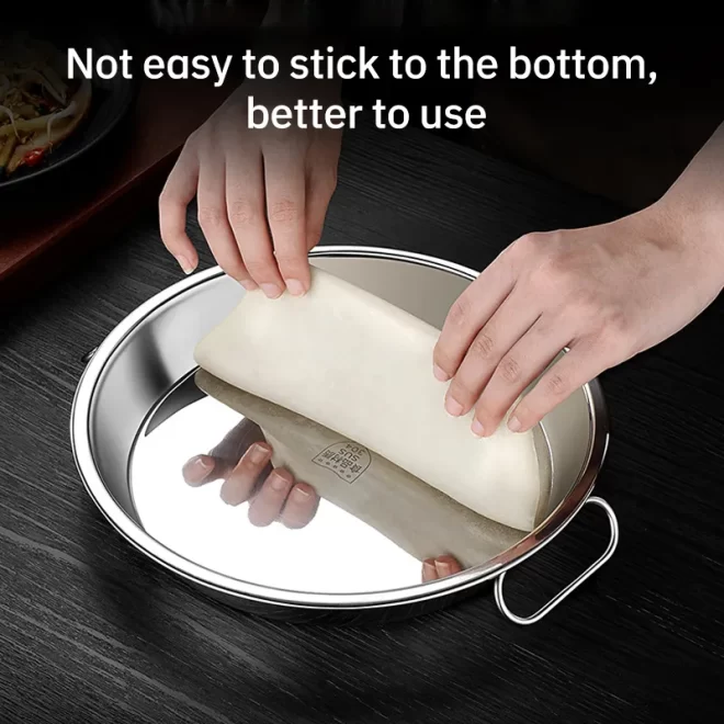Wholesale Round Mirror Tray Stainless Steel