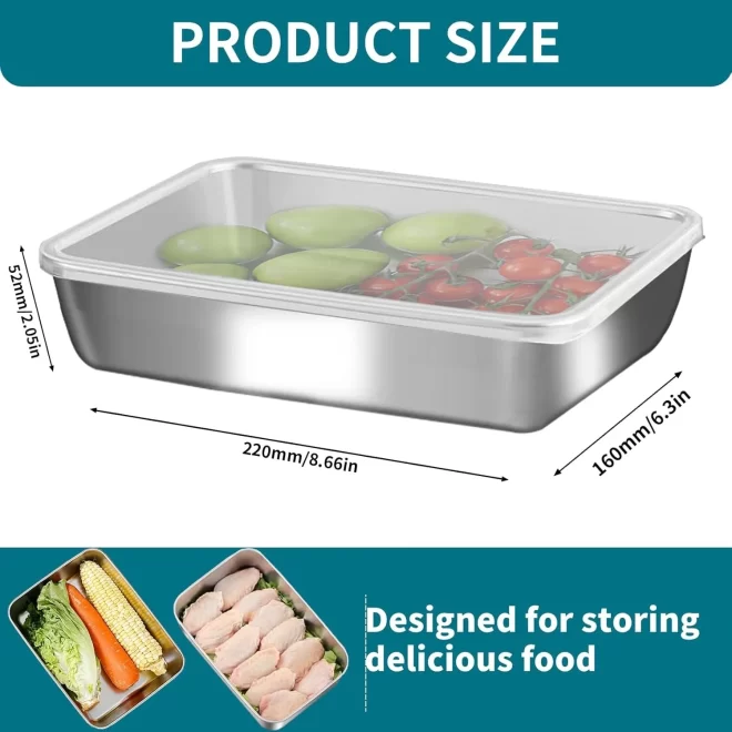 stainless steel serving tray sizes