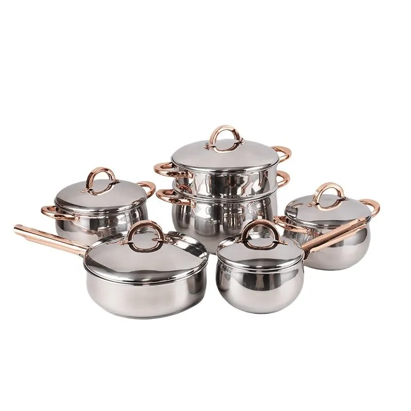 Wholesale Cookware Set Stainless Steel (6)