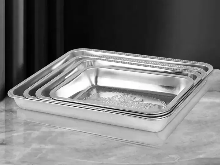 How to Clean Stainless Steel Serving Tray